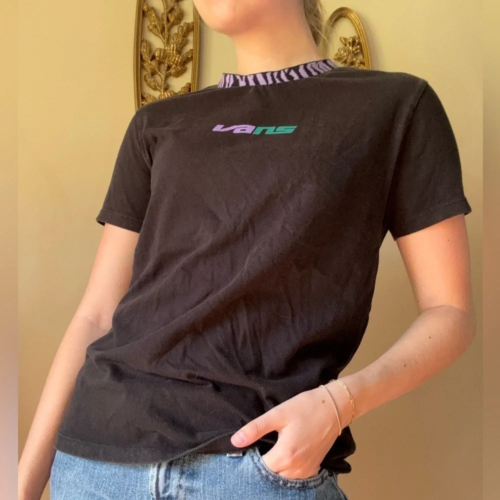 Vans Black Graphic Tee - Picture 2 of 9